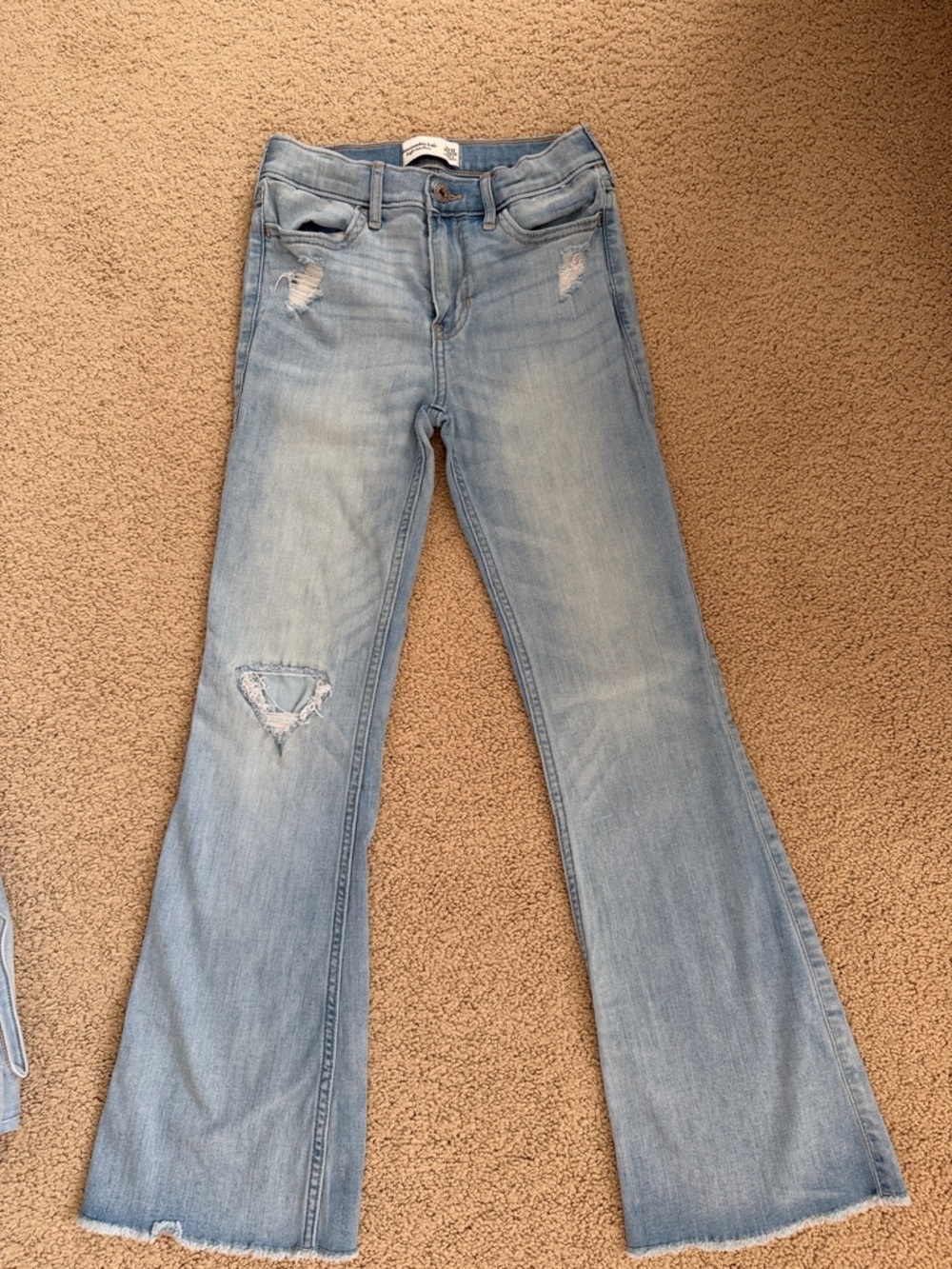 Abercrombie Kids Girls High Rise Flare